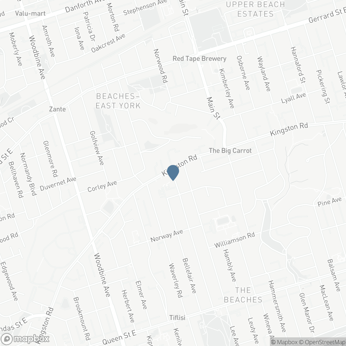 4 - 517 KINGSTON ROAD, Toronto, Ontario M4L 1V5